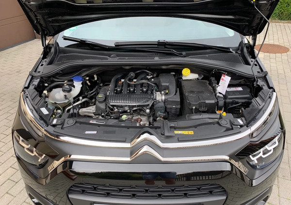 Citroen C3 cena 52500 przebieg: 29590, rok produkcji 2021 z Mrągowo małe 436